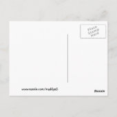 Carte postale des travailleurs à la ligne (Dos)