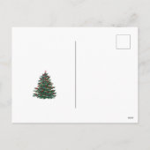 Carte postale des vacances d'hiver (Dos)