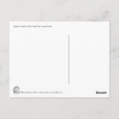 Carte postale des vaches alpines (Dos)