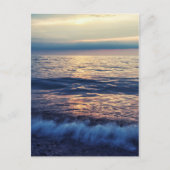 Carte Postale Des vagues détendues (Devant)