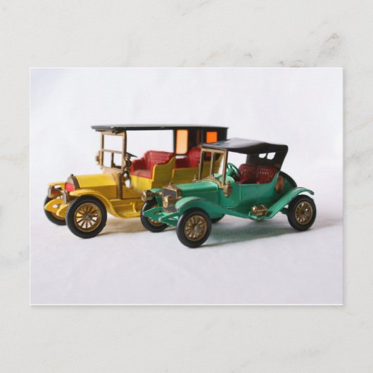 Carte postale des voitures Matchbox (Devant)