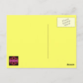 Carte Postale Des yeux sains - signet pour les lecteurs (Dos)