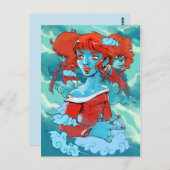 carte postale des zombies (Devant / Derrière)