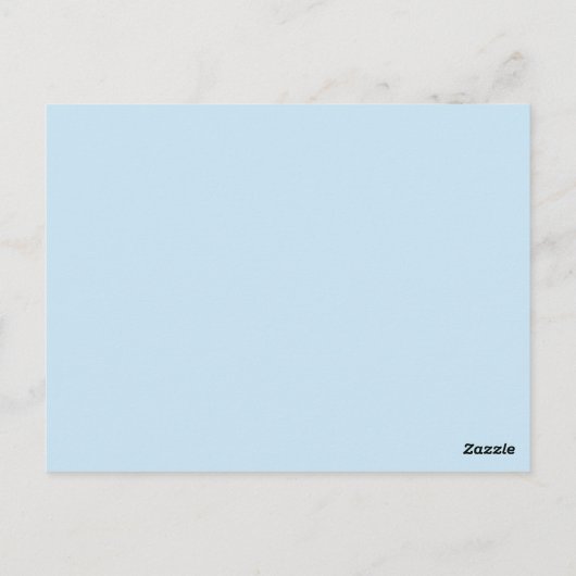 carte postale des zombies (Dos)