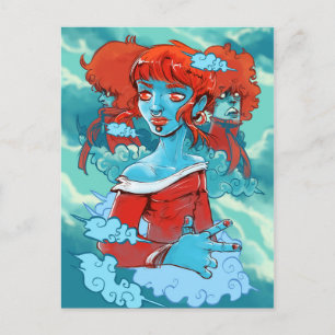 carte postale des zombies