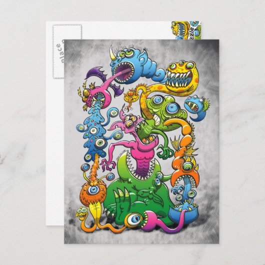 Carte Postale Désagréable (Devant / Derrière)