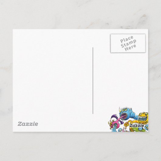 Carte Postale Désagréable (Dos)