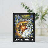 Carte Postale Descendre Le Trou De Lapin (Debout devant)