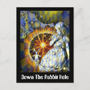 Carte Postale Descendre Le Trou De Lapin