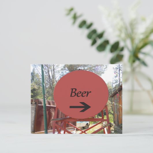 Carte Postale Descends... (Debout devant)