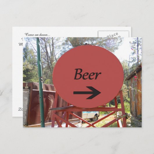 Carte Postale Descends... (Devant / Derrière)