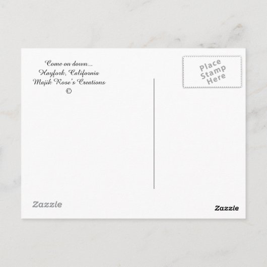 Carte Postale Descends... (Dos)