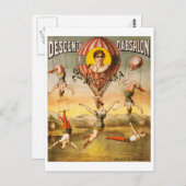 Carte Postale Descente d'Absalon par Miss Stena (Devant / Derrière)