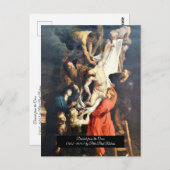 Carte Postale Descente de la Croix (Devant / Derrière)