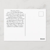 Carte Postale Descente de la Croix (Dos)