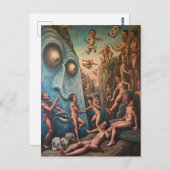 Carte Postale Descente existentielle (Devant / Derrière)