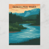 Carte Postale Deschutes River Oregon (Devant)