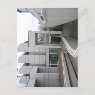 Carte Postale Description : Bauhaus Archiv Berlin - Haupteingang