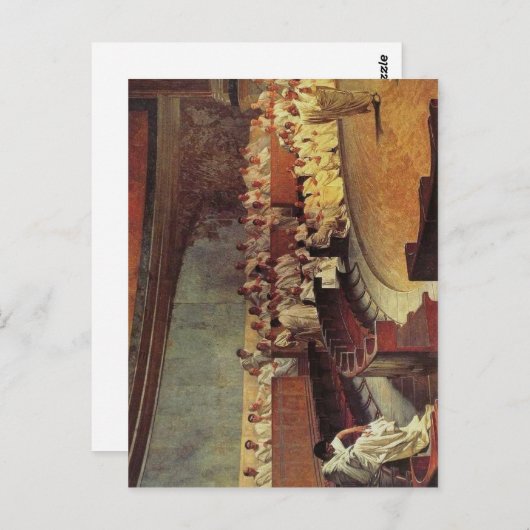 Carte Postale Description Cicero dénonce Catiline : Fresco par C (Devant / Derrière)