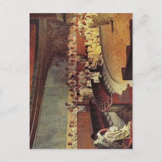 Carte Postale Description Cicero dénonce Catiline : Fresco par C (Devant)