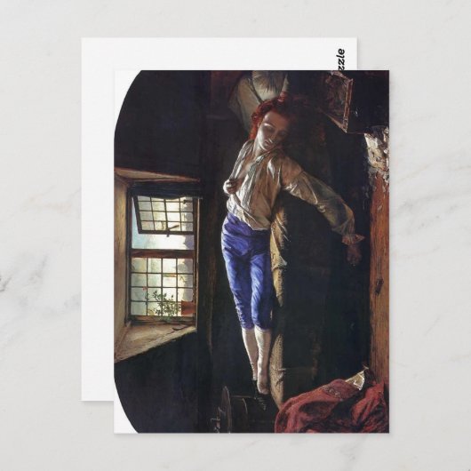 Carte Postale Description Description La mort de Chatterton He (Devant / Derrière)