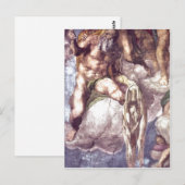 Carte Postale Description Détail de la chapelle Sixtine de Miche (Devant / Derrière)