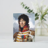 Carte Postale Description Fragment du portrait de Joachim Murat (Debout devant)