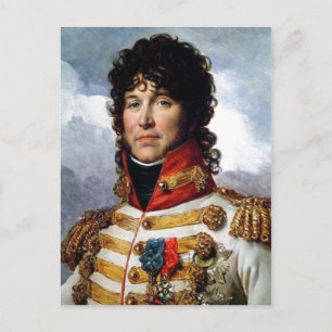 Carte Postale Description Fragment du portrait de Joachim Murat 