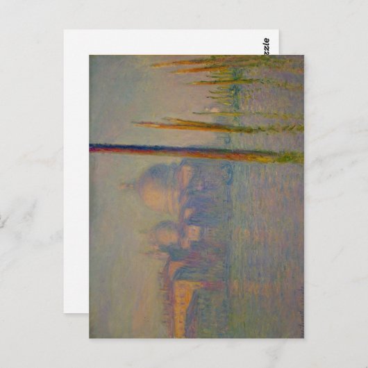 Carte Postale Description Grand Canal, Venise, 1908 par Claude M (Devant / Derrière)