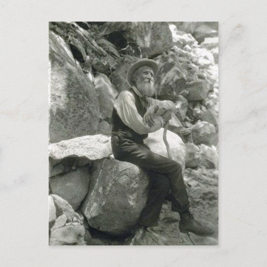 Carte Postale Description John Muir , American conservationist. (Devant)