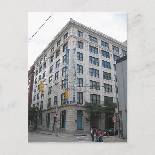 Carte Postale Description L'Andy. Musée à Pittsburgh, (Devant)