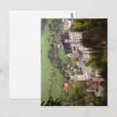 Carte Postale Description Le château de Neuschwanstein. Auteur d (Devant / Derrière)