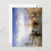 Carte Postale Description Le Grand Canal - Venise par J. M. W. T (Devant / Derrière)