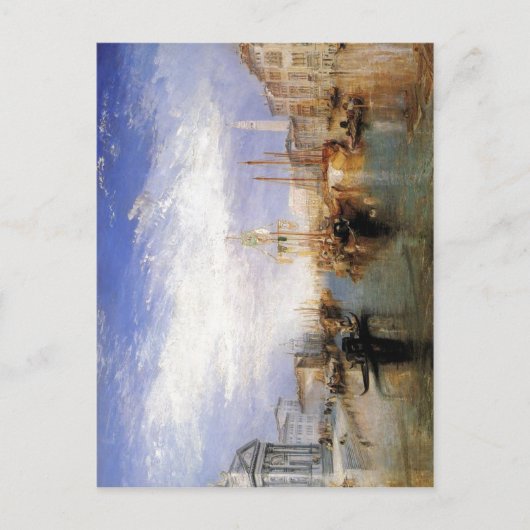 Carte Postale Description Le Grand Canal - Venise par J. M. W. T (Devant)