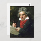 Carte Postale Description Ludwig van Beethoven (17701827) auf ei (Devant / Derrière)