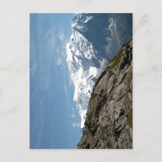 Carte Postale Description Mont Blanc et Dôme du Gouter photo ta (Devant)