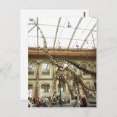 Carte Postale Description Musée d'histoire naturelle de Berlin : (Devant / Derrière)