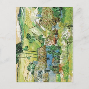 Carte Postale Description Van Gogh peinture Chalets de chaume pa