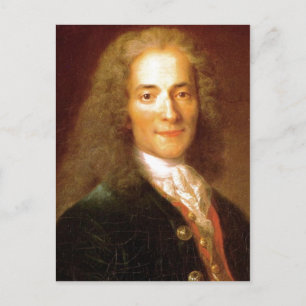 Carte Postale Description Voltaire en 1718. Portrait de Voltair