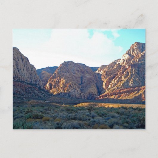 Carte Postale Desert Canyon (Devant)