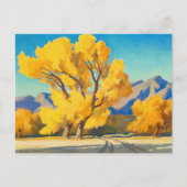 Carte Postale Desert Cottonwoods, Arizona par Maynard Dixon (Devant)