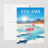 Carte Postale Désert d'Atacama Chili (Devant / Derrière)