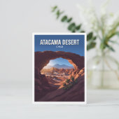 Carte Postale Désert d'Atacama, Chili (Debout devant)