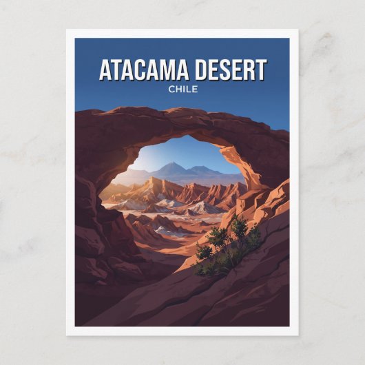 Carte Postale Désert d'Atacama, Chili (Devant)