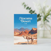 Carte Postale Désert d'Atacama Chili (Debout devant)
