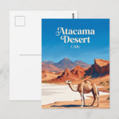 Carte Postale Désert d'Atacama Chili (Devant / Derrière)