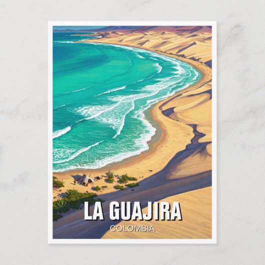 Carte Postale Désert de La Guajira (Devant)