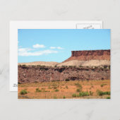 Carte Postale Désert de Mojave (Devant / Derrière)