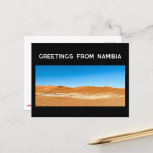 Carte Postale Désert de Namib