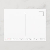 Carte Postale Désert de Namib (Dos)